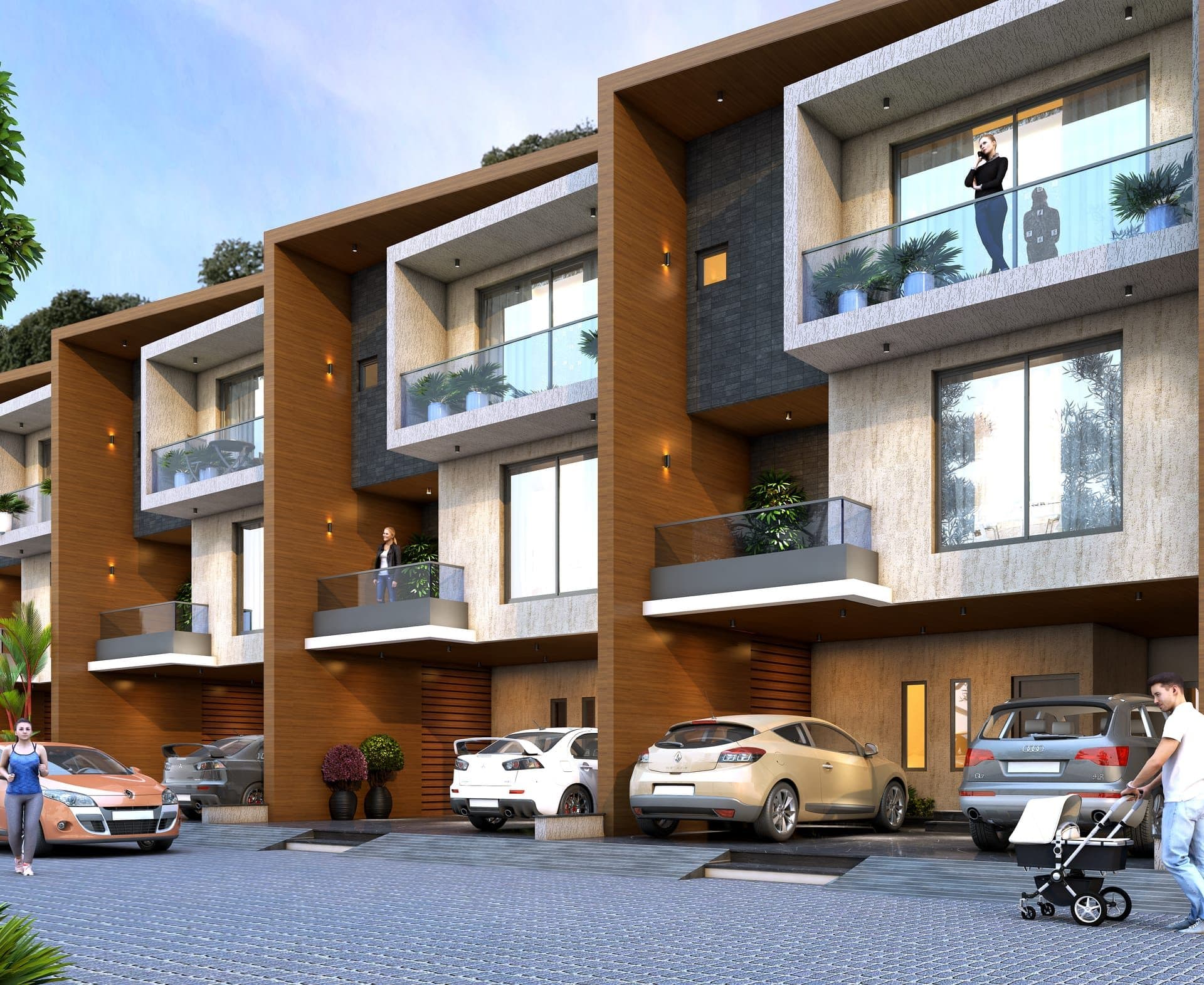 Crystal Pride Triplex View